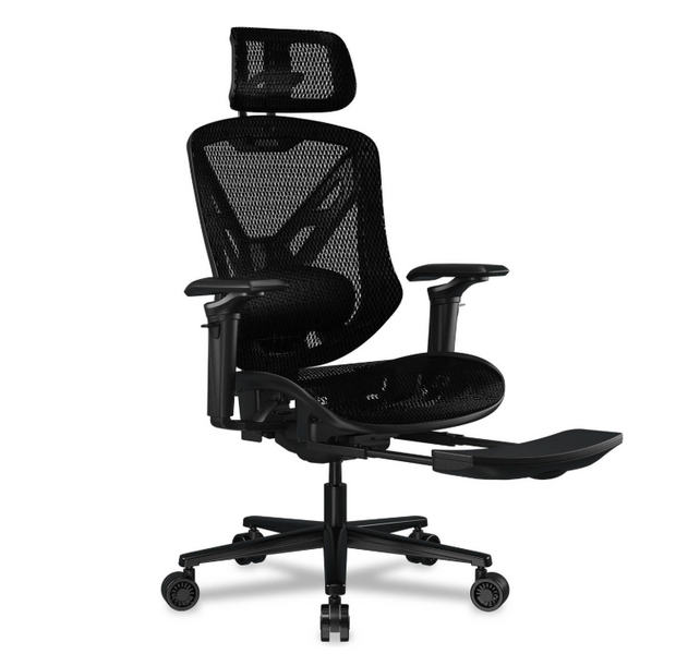 Крісло геймерське Cougar Speeder Black сітка до 120 кг з регулюванням висоти та нахилу 135&deg; Cougar_Speeder_Black фото