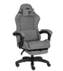 Крісло геймерське GT Racer X-2339 Fabric Black/Gray тканина до 80 кг з регулюванням висоти та нахилу 135&deg; з підставкою для ніг X-2339_Fabric_Black/Gray фото 2