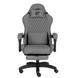 Крісло геймерське GT Racer X-2339 Fabric Black/Gray тканина до 80 кг з регулюванням висоти та нахилу 135&deg; з підставкою для ніг X-2339_Fabric_Black/Gray фото 1