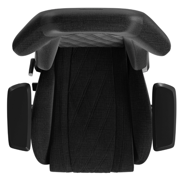 Крісло геймерське Hator Darkside 3M Fabric Black тканина до 100 кг з регулюванням нахилу 170&deg; та 2D підлокітниками Darkside_3M_Fabric_Black фото