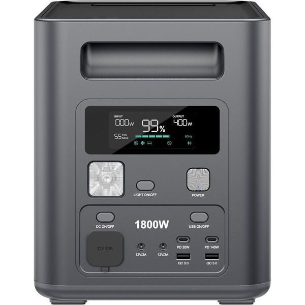 Зарядна станція Aferiy AF-P180 (1800 Вт, 1024 Вт&middot;год, LiFePO4) Aferiy_AF-P180 фото