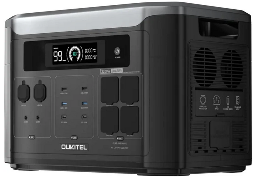 Зарядна станція Oukitel BP3000E (3200 Вт, 2048 Вт&middot;год, LiFePO4) BP3000E фото